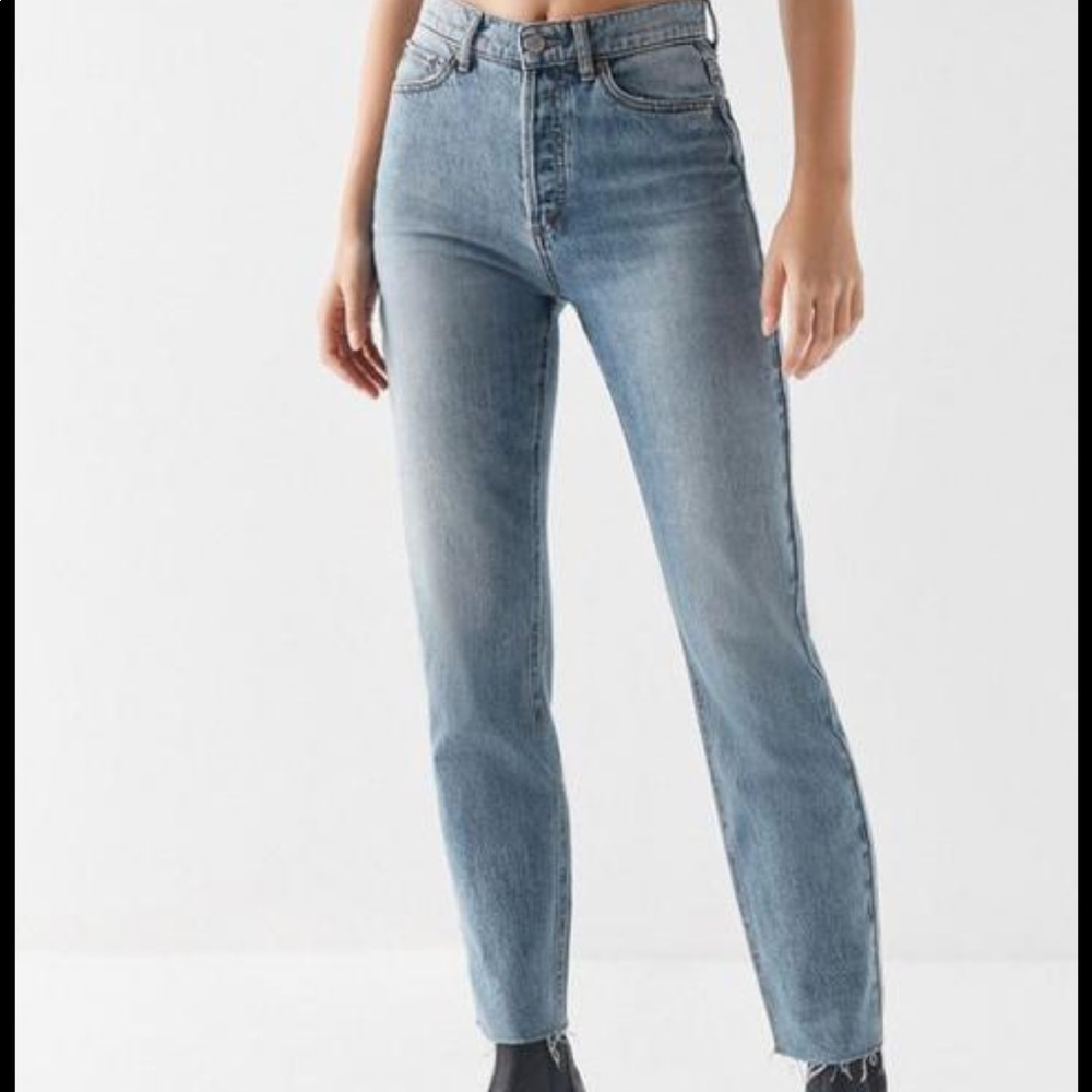 BDG Slim Straight Jeans Button Fly Jeans